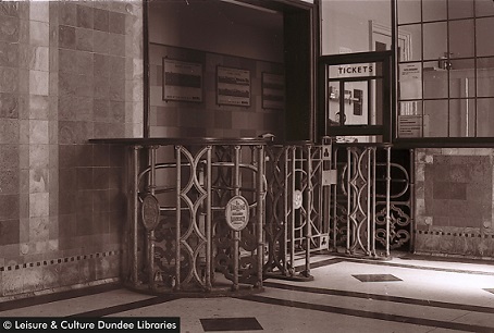 Entrance to the public baths