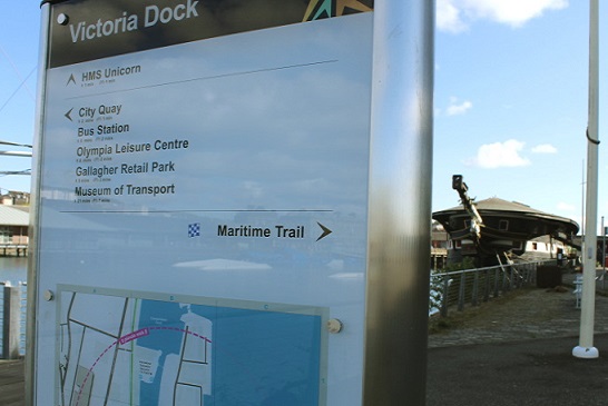 Maritime Trail Sign