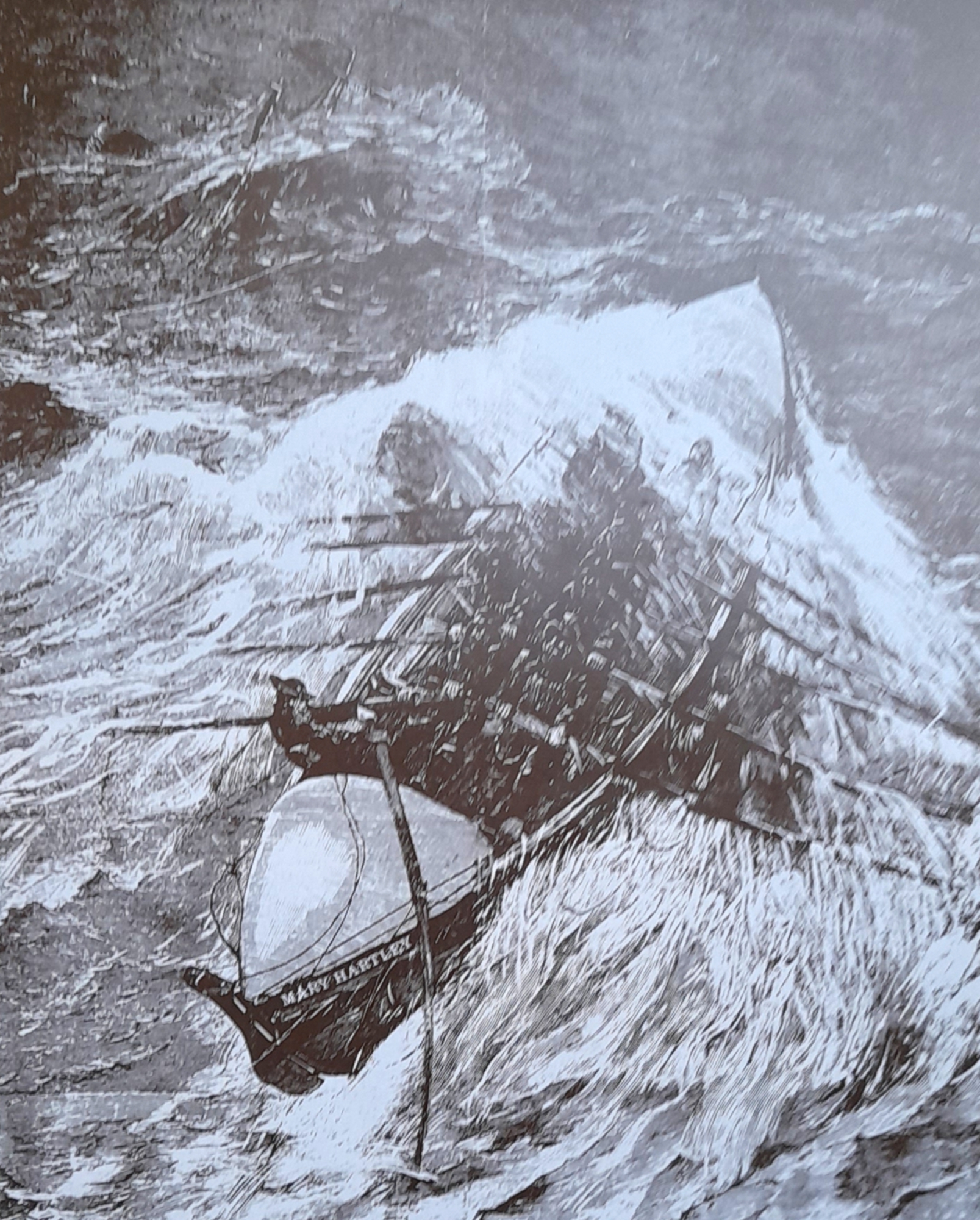 Mary Hartley Lifeboat over the Abertay Sands