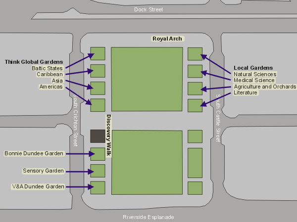 Slessor Gardens Map