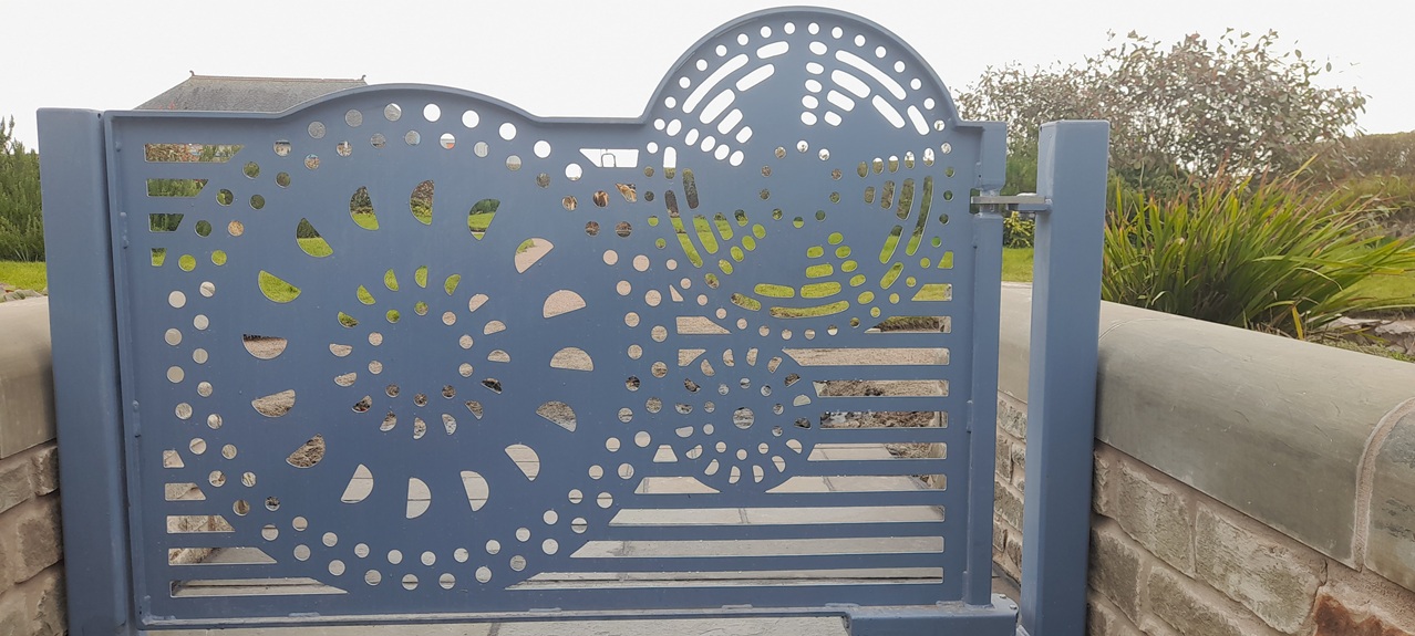 Windmill Garden Gate