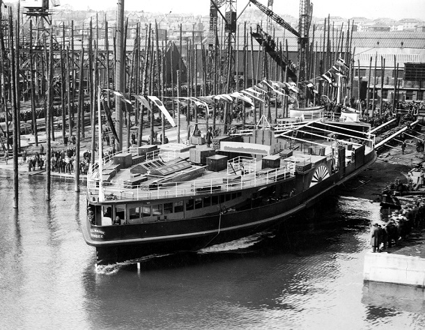 launch of the Tay Ferry: The BL Nairn