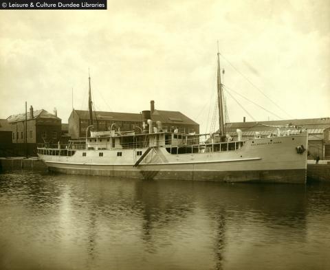 Saldanha Da Gama in Victoria Dock